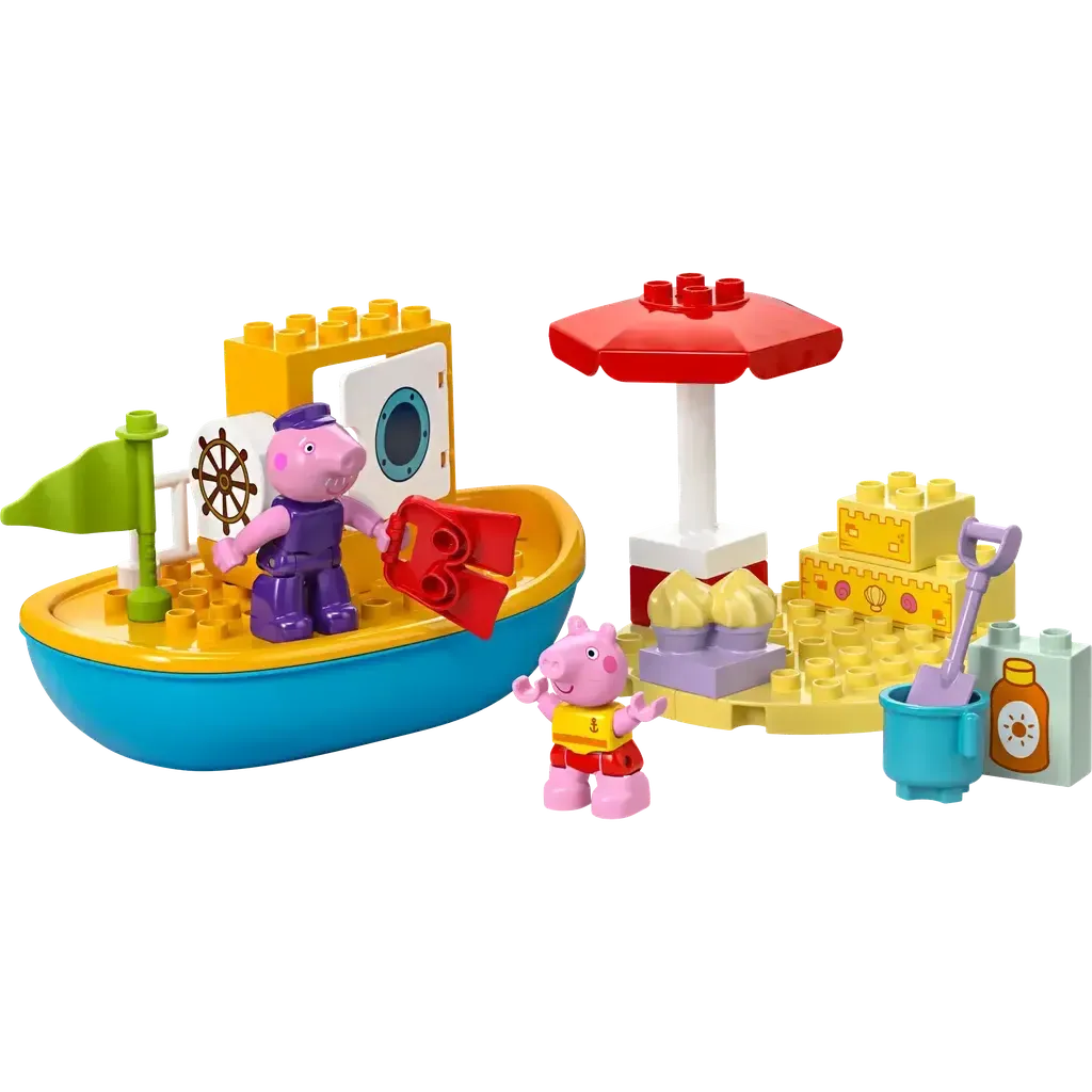 Peppa Pig Boat Trip-LEGO-The Red Balloon Toy Store