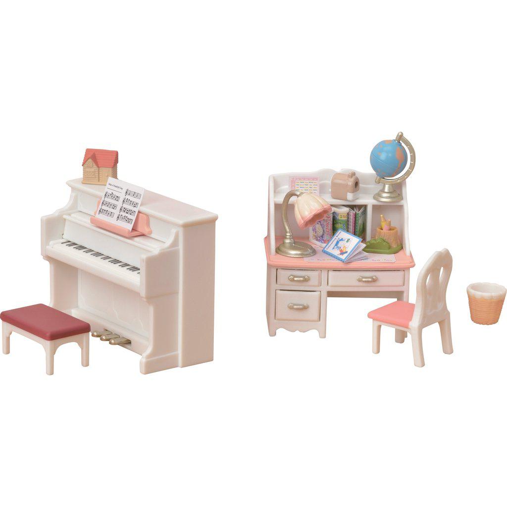 Piano & Desk Set-Calico Critters-The Red Balloon Toy Store