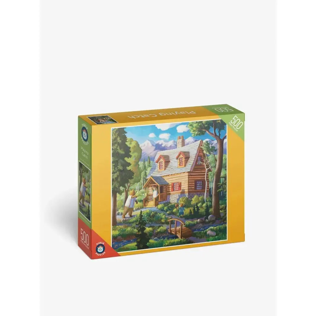 Playing Catch Puzzle-Pickle Puzzles-The Red Balloon Toy Store