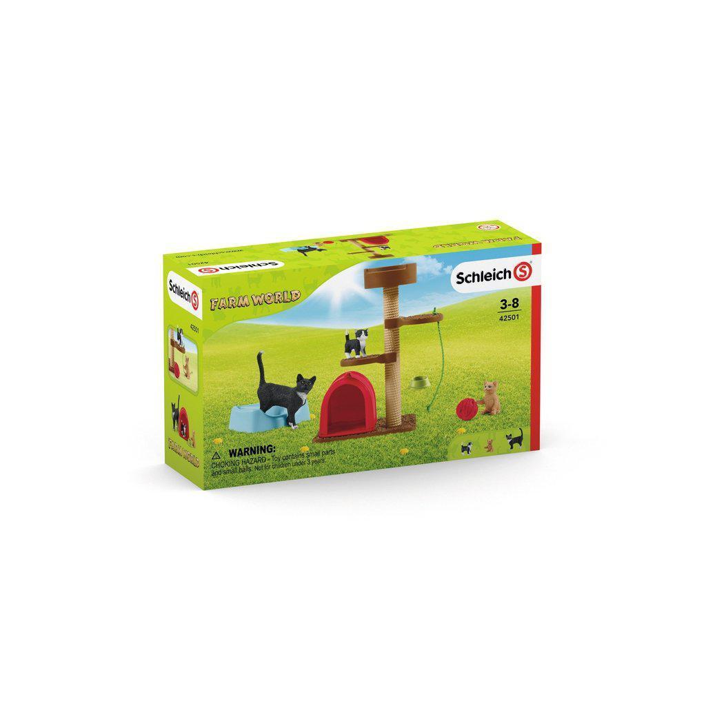 Playtime for Cute Cats-Schleich-The Red Balloon Toy Store