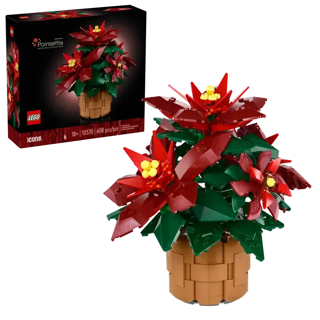 Poinsettia-LEGO-The Red Balloon Toy Store