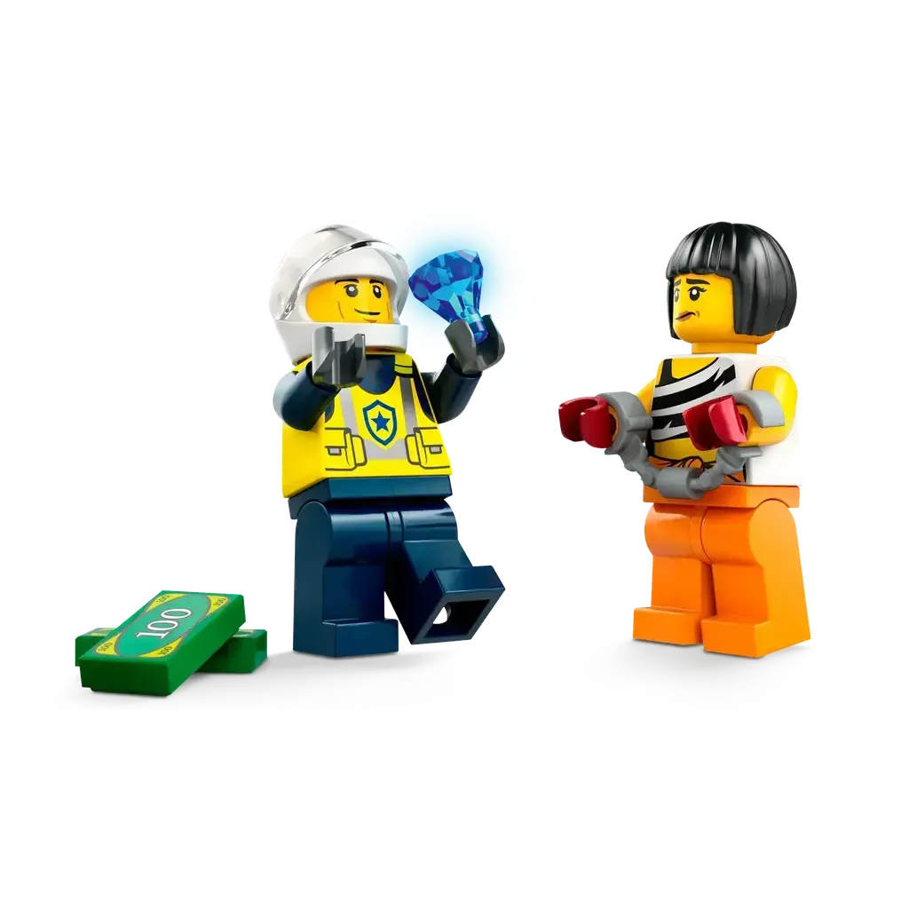 Police Car and Muscle Car Chase-LEGO-The Red Balloon Toy Store