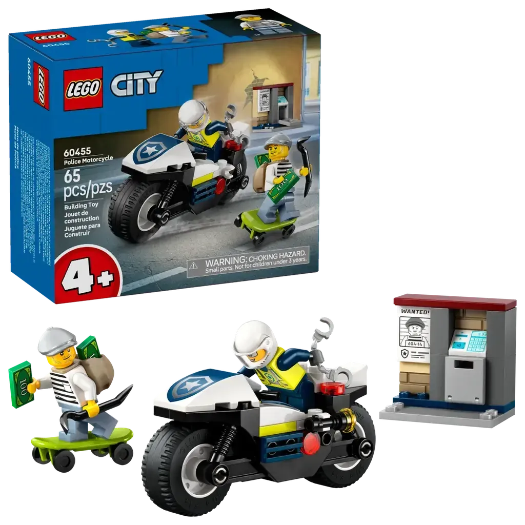 Police Motorcycle Chase-LEGO-The Red Balloon Toy Store