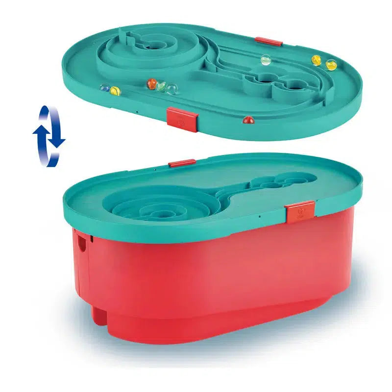 Quadrilla Stack Track Bucket Set-HaPe International, Inc.-The Red Balloon Toy Store