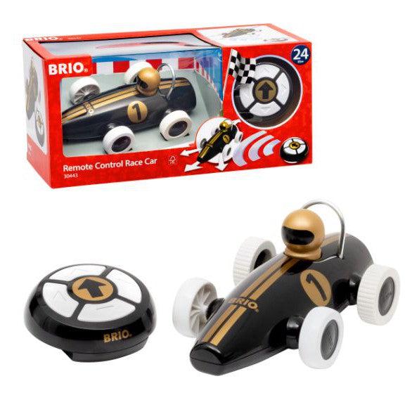 R/C Race Car Black & Gold Brio-The Red Balloon Toy Store-The Red Balloon Toy Store