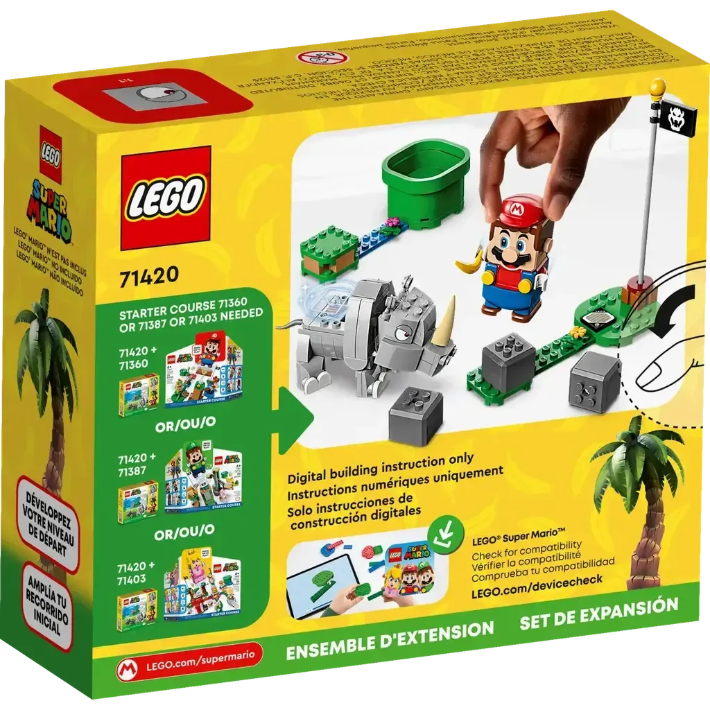 Rambi the Rhino Expansion Set-LEGO-The Red Balloon Toy Store