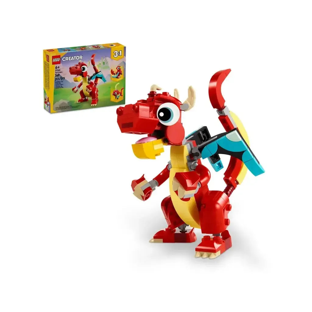 Red Dragon-LEGO-The Red Balloon Toy Store