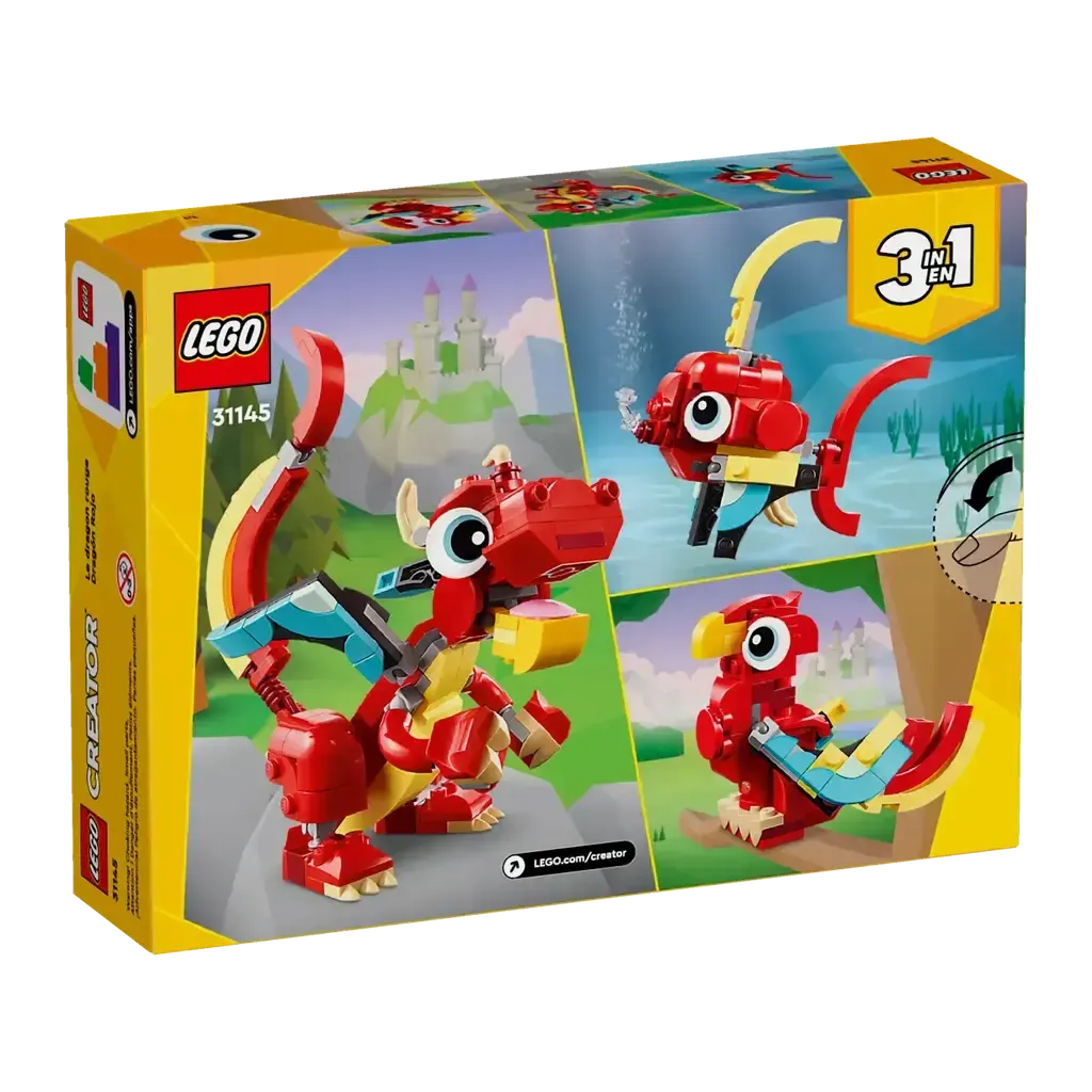 Red Dragon-LEGO-The Red Balloon Toy Store