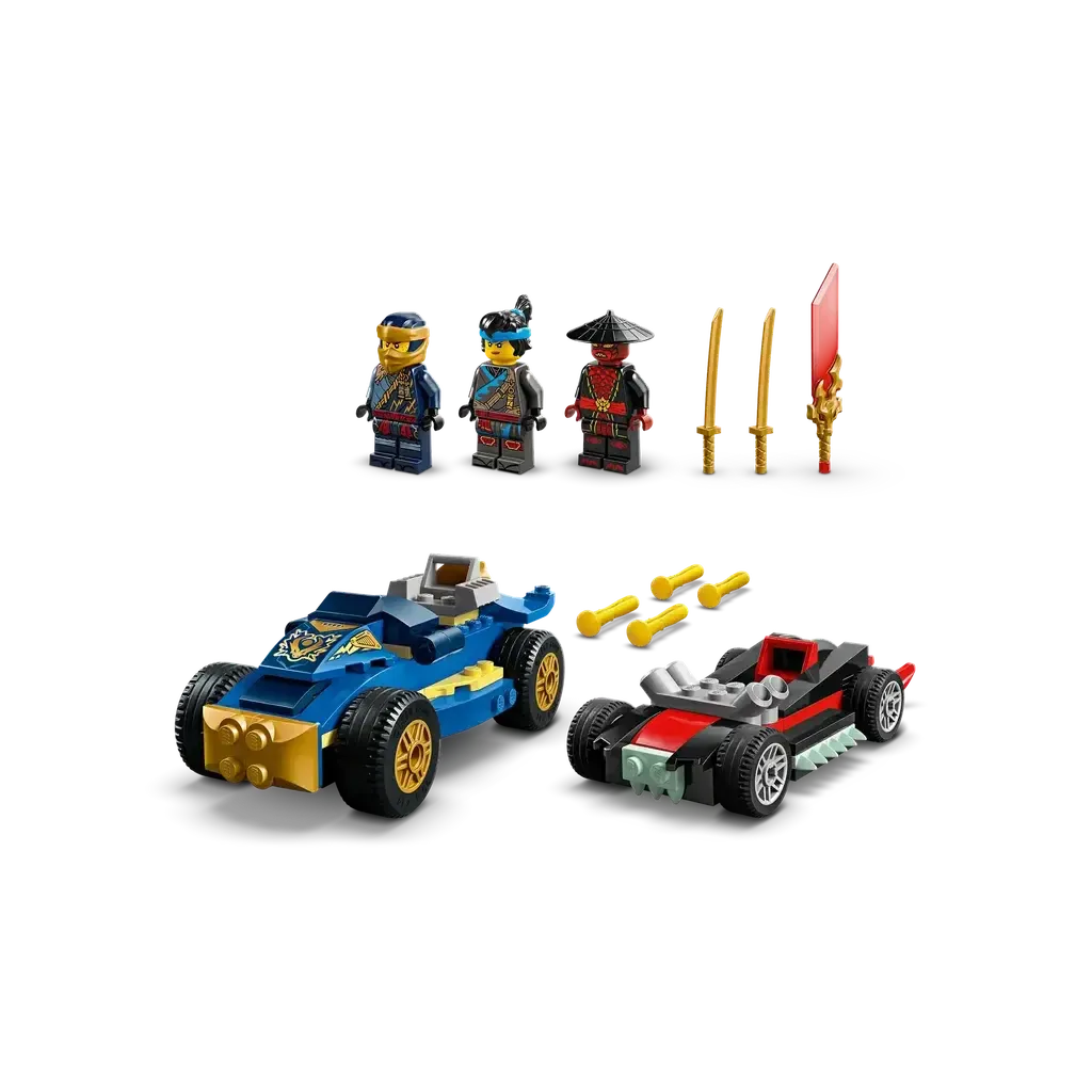 Rogue vs. Drix Race Car Duel-LEGO-The Red Balloon Toy Store
