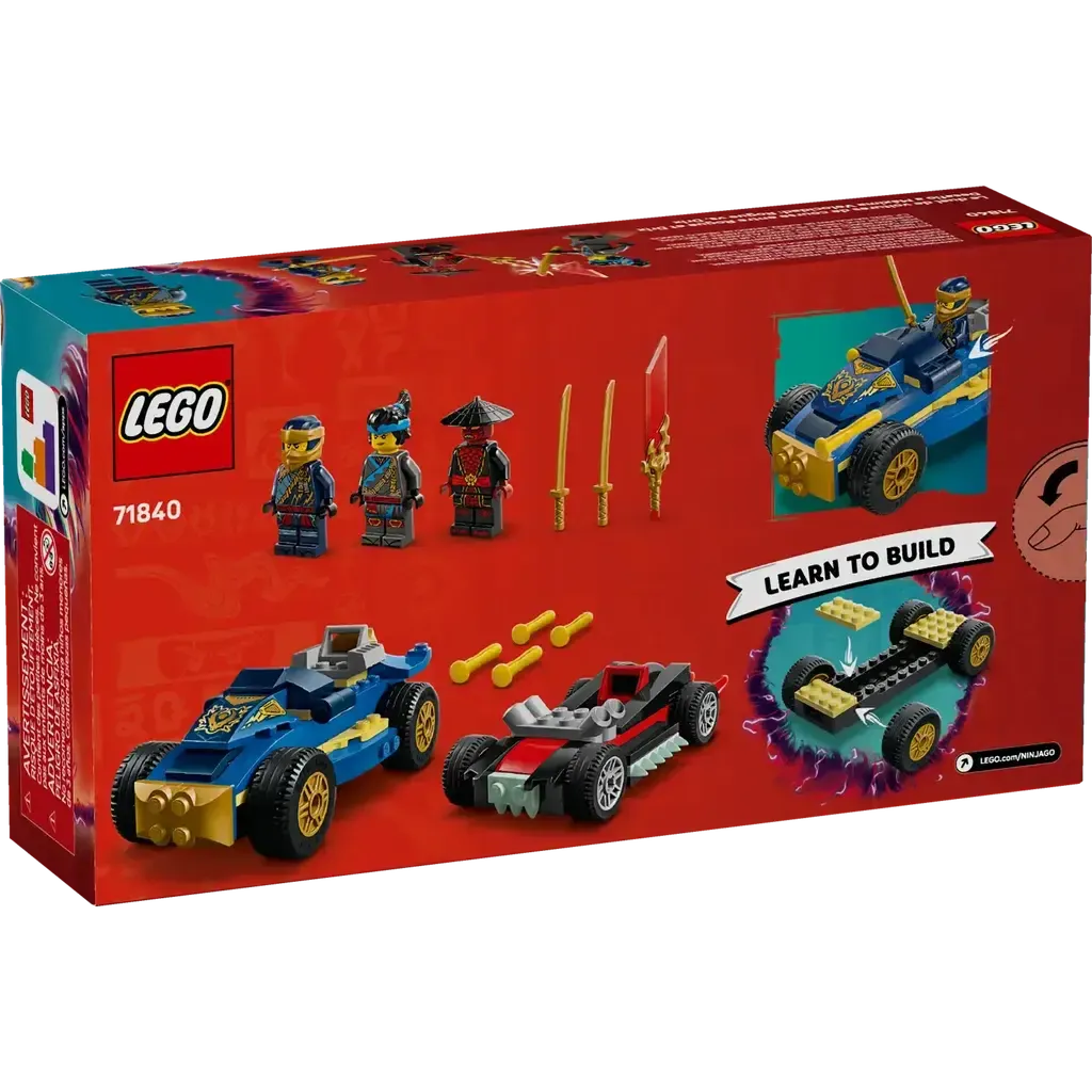 Rogue vs. Drix Race Car Duel-LEGO-The Red Balloon Toy Store