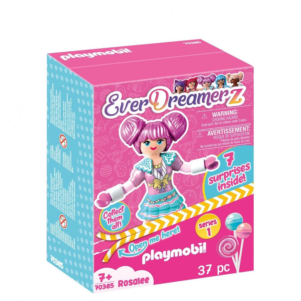 Rosalee Everdreamerz box picture featuring Rosalee with the words 7 surprises inside!