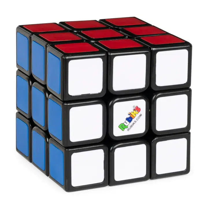 Image of the cube correctly solved. Each side has only one solid color on it.