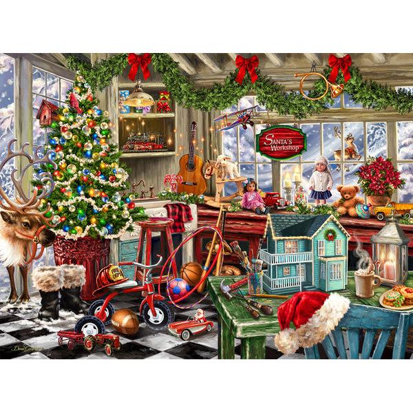 Santa's Workshop-Springbok puzzles-The Red Balloon Toy Store
