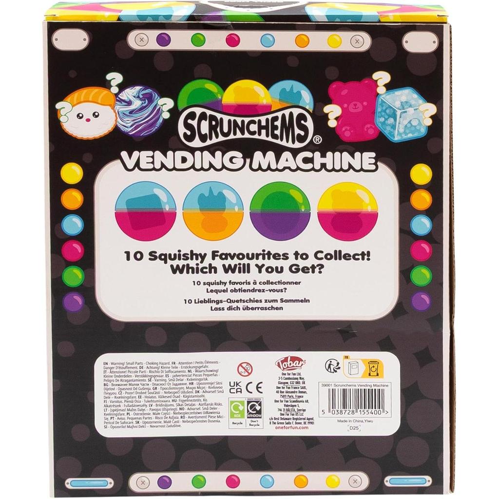 Scrunchems Vending Machine-One For Fun-The Red Balloon Toy Store