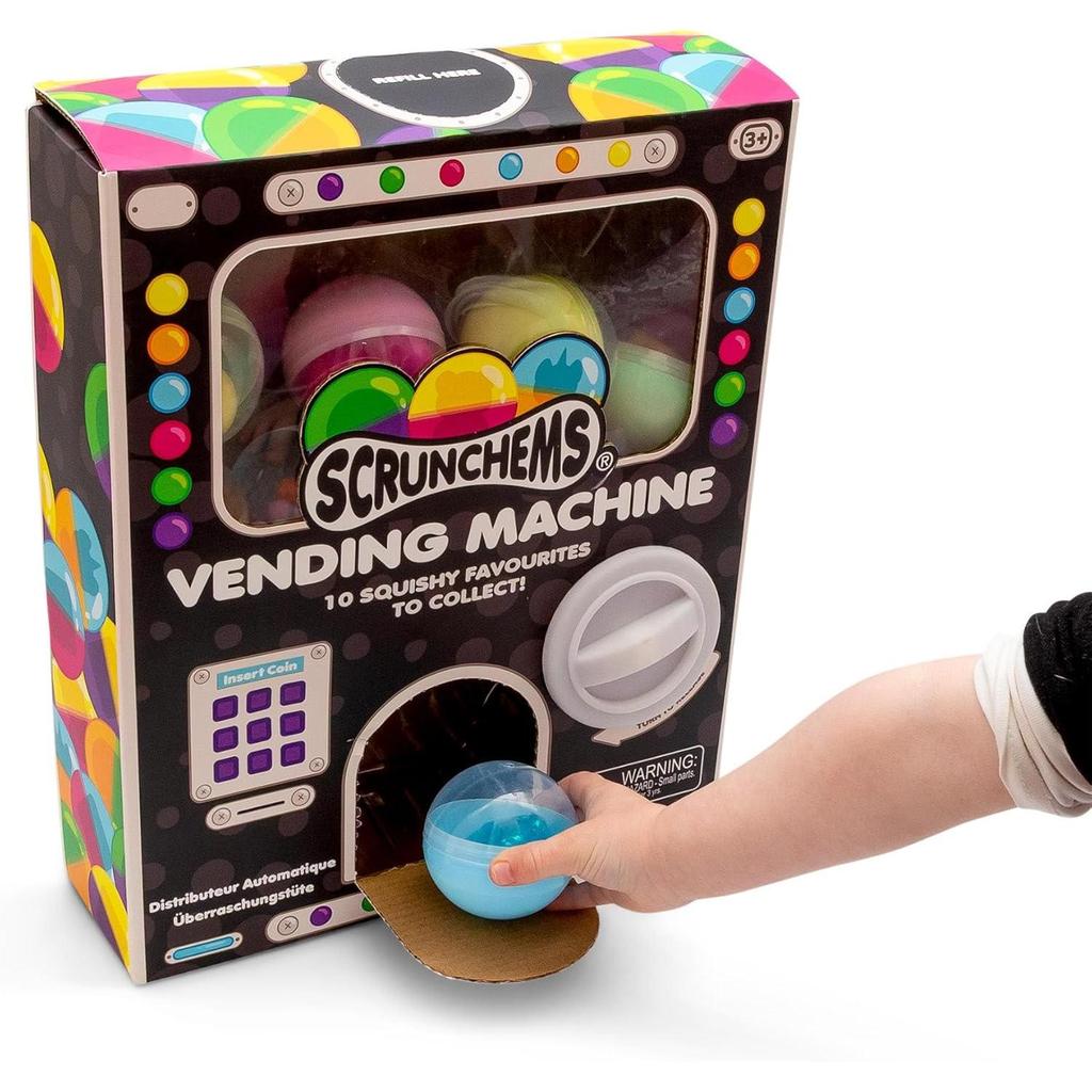 Scrunchems Vending Machine-One For Fun-The Red Balloon Toy Store