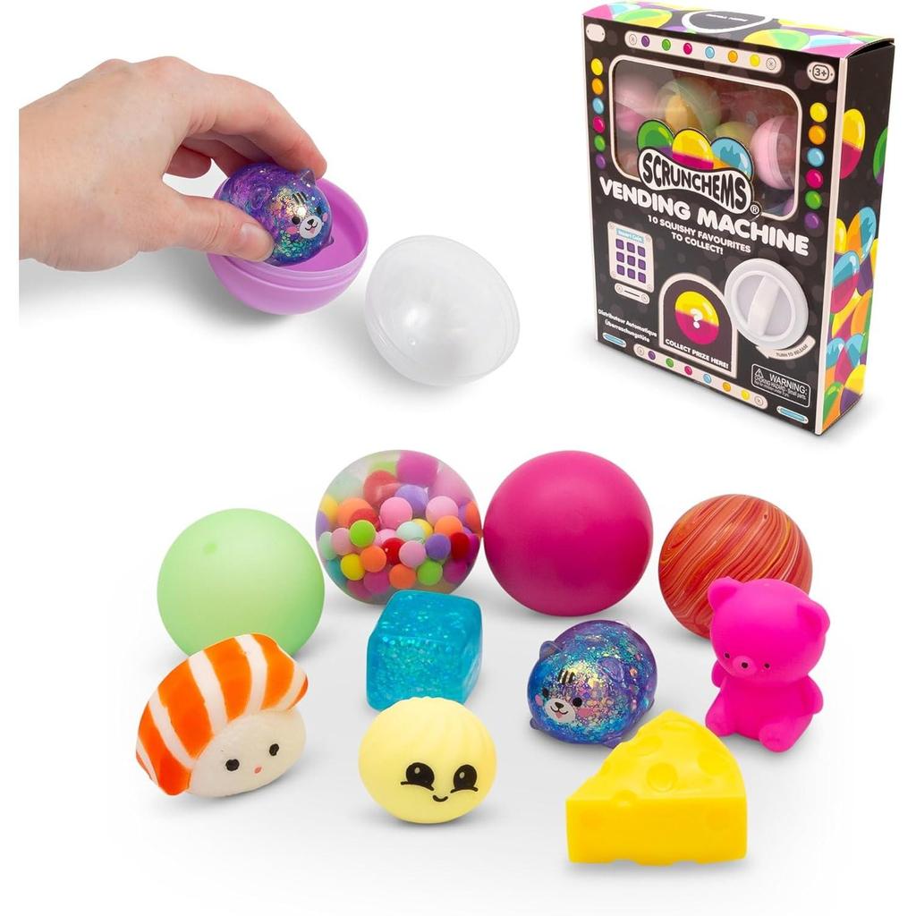 Scrunchems Vending Machine-One For Fun-The Red Balloon Toy Store