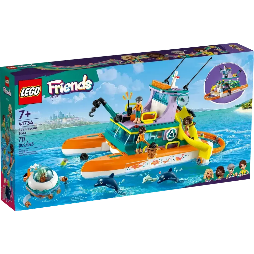 Sea Rescue Boat-LEGO-The Red Balloon Toy Store