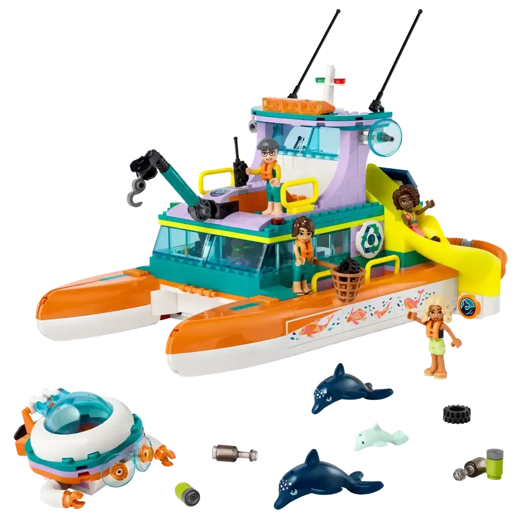 Sea Rescue Boat-LEGO-The Red Balloon Toy Store