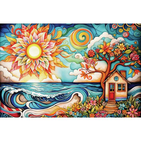 She Shed by the Sea-Springbok puzzles-The Red Balloon Toy Store