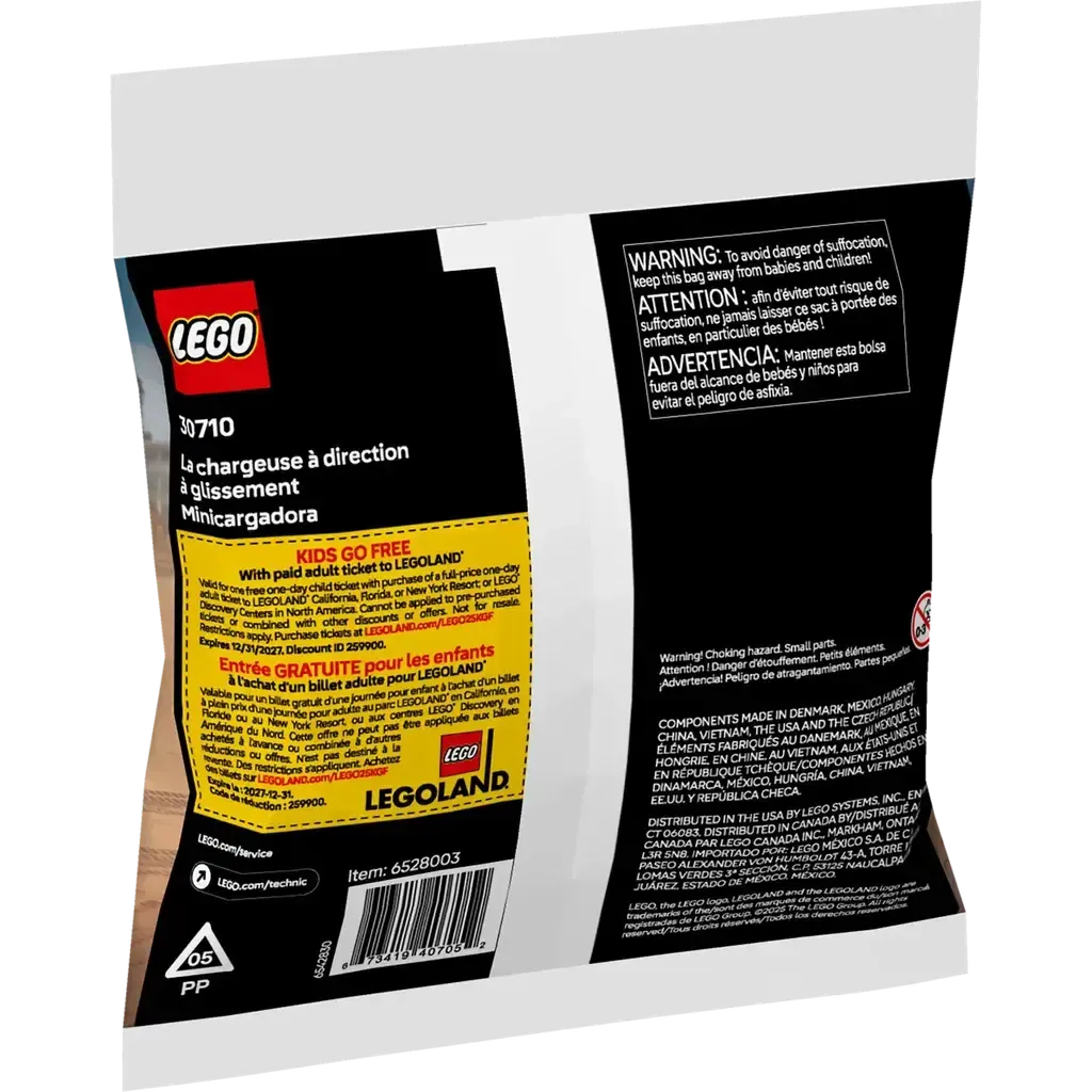 Skid-Steer Loader-LEGO-The Red Balloon Toy Store