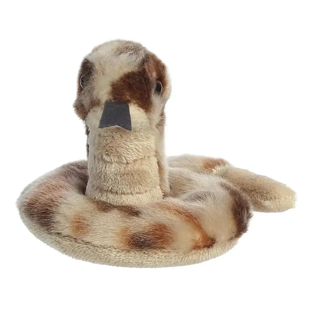 Front of snake plush shoulderkin