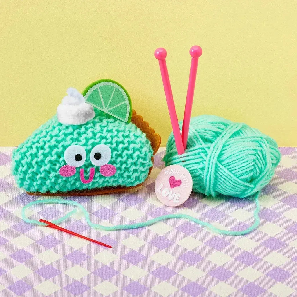 Snack Knit Key Lime Cutie Pie-Bright Stripes-The Red Balloon Toy Store