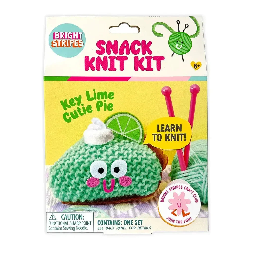 Snack Knit Key Lime Cutie Pie-Bright Stripes-The Red Balloon Toy Store