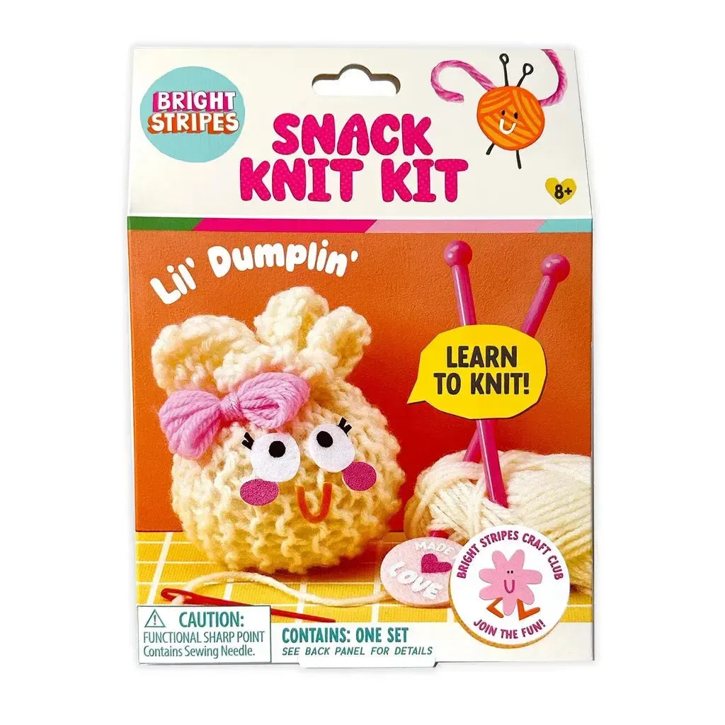 Snack Knit Lil' Dumplin-Bright Stripes-The Red Balloon Toy Store