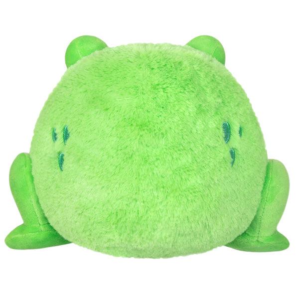 Back of frog plush