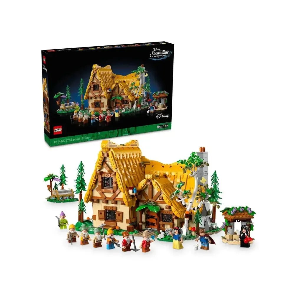 Snow White and the Seven Dwarfs Cottage-LEGO-The Red Balloon Toy Store