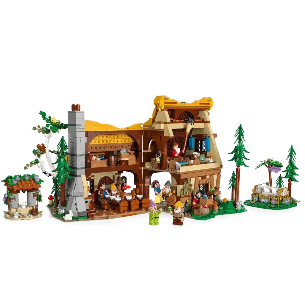 Snow White and the Seven Dwarfs Cottage-LEGO-The Red Balloon Toy Store