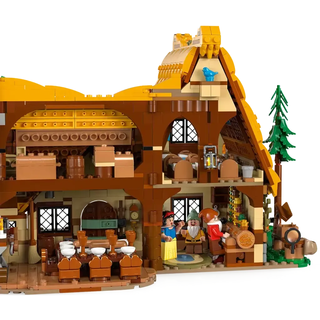 Snow White and the Seven Dwarfs Cottage-LEGO-The Red Balloon Toy Store
