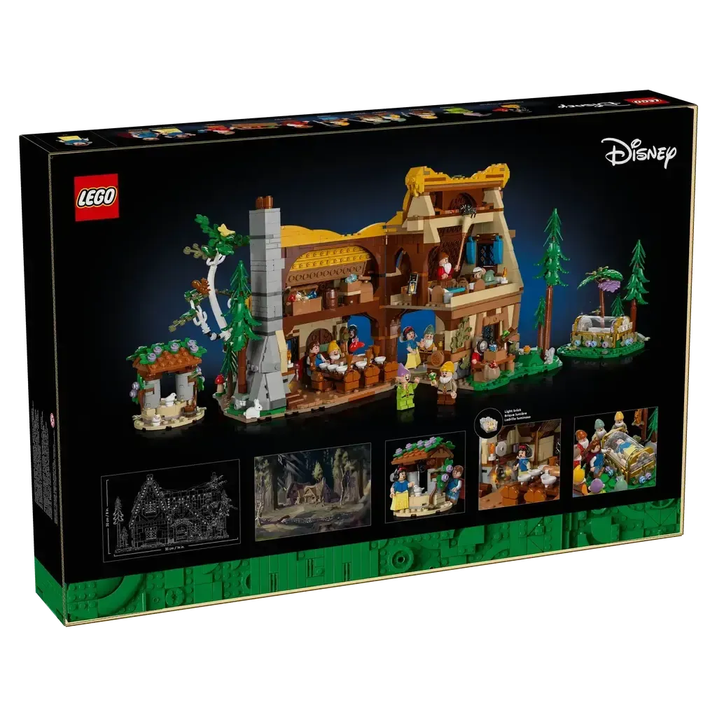 Snow White and the Seven Dwarfs Cottage-LEGO-The Red Balloon Toy Store