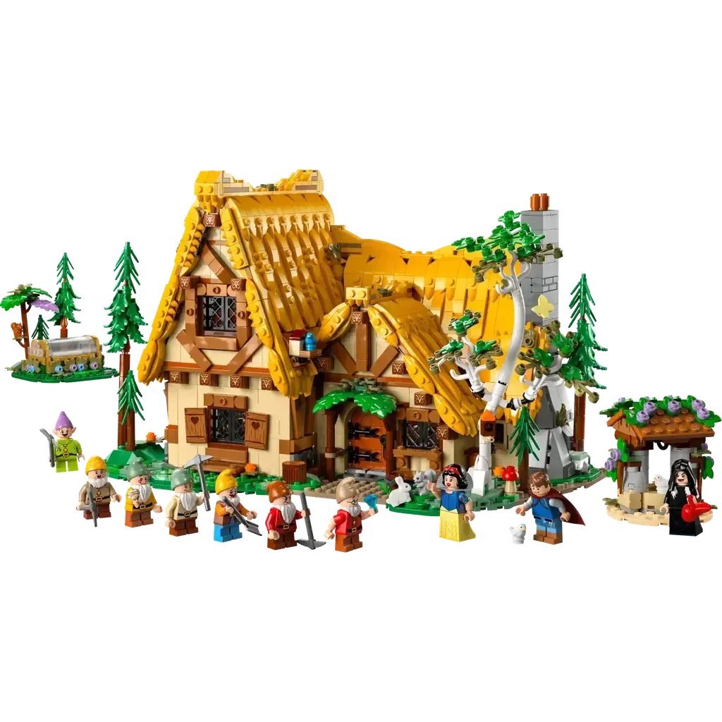 Snow White and the Seven Dwarfs Cottage-LEGO-The Red Balloon Toy Store