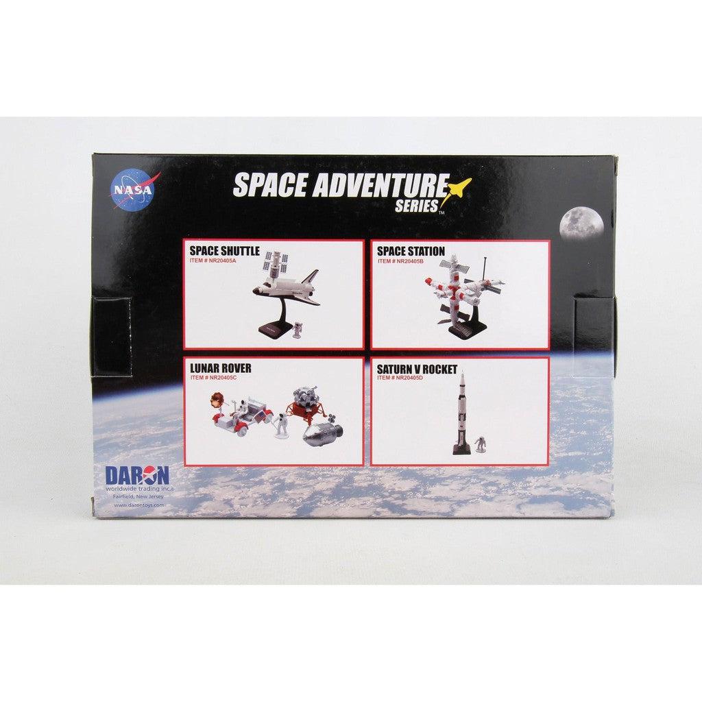 the series has a space shuttle, space station, rocket and rover! can you get them all??