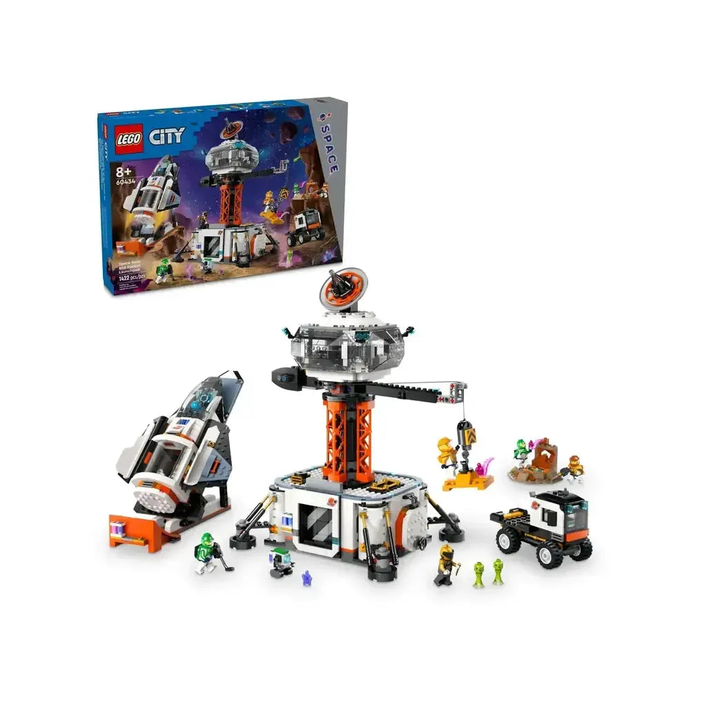 Space Base and Rocket Launchpad-LEGO-The Red Balloon Toy Store