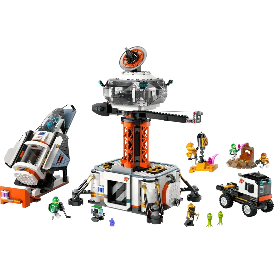 LEGO City: Space Base and Rocket Launchpad (60434) – The Red