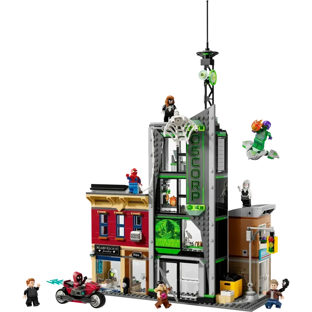 Spider-Man vs. Oscorp-LEGO-The Red Balloon Toy Store