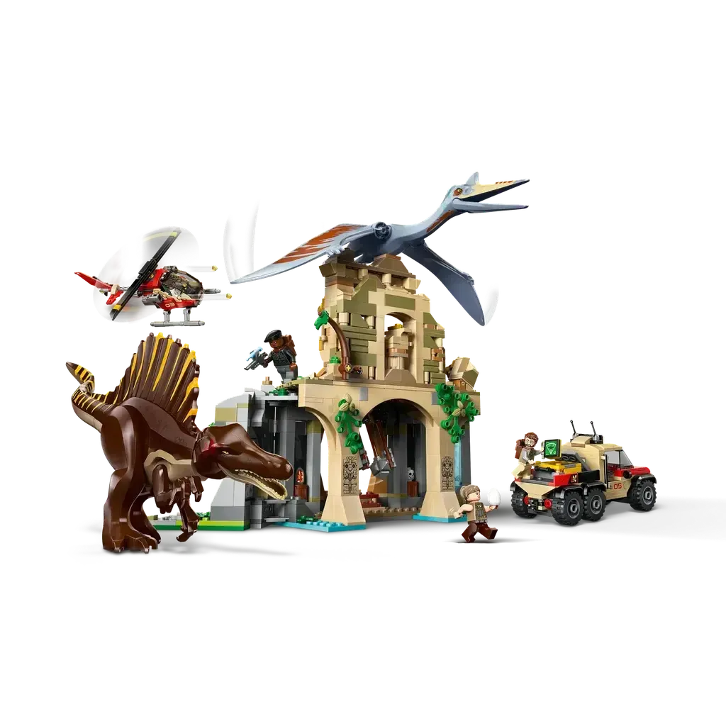 Spinosaurus & Quetzalcoatlus Air Mission-LEGO-The Red Balloon Toy Store