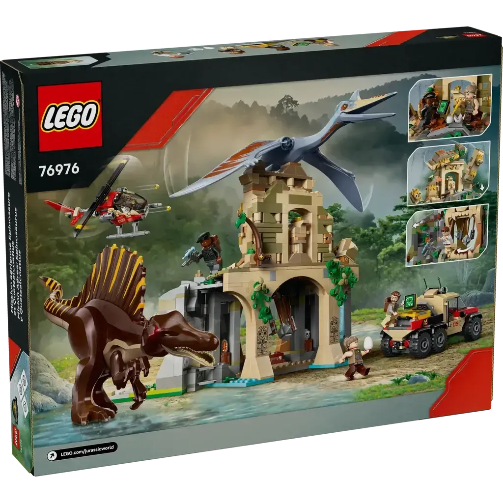 Spinosaurus & Quetzalcoatlus Air Mission-LEGO-The Red Balloon Toy Store