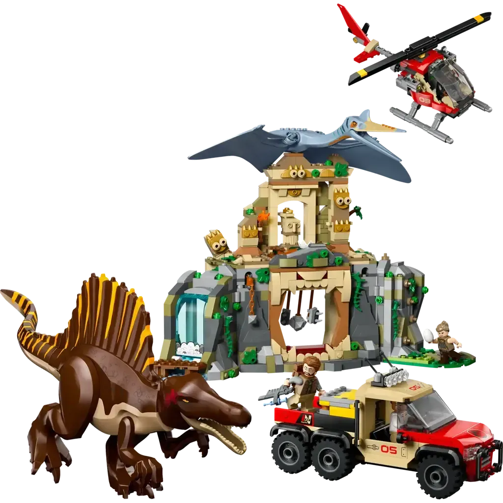 Spinosaurus & Quetzalcoatlus Air Mission-LEGO-The Red Balloon Toy Store