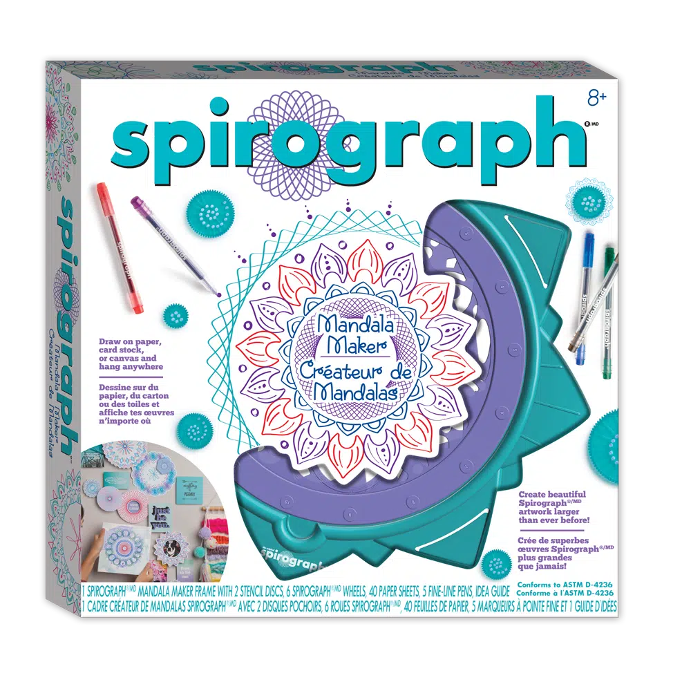 Spirograph Mandala Maker-Spirograph-The Red Balloon Toy Store