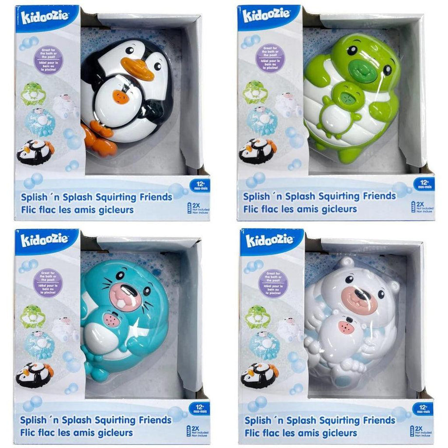 Splish 'N Splash Squirting Friends -Kidoozie – The Red Balloon Toy