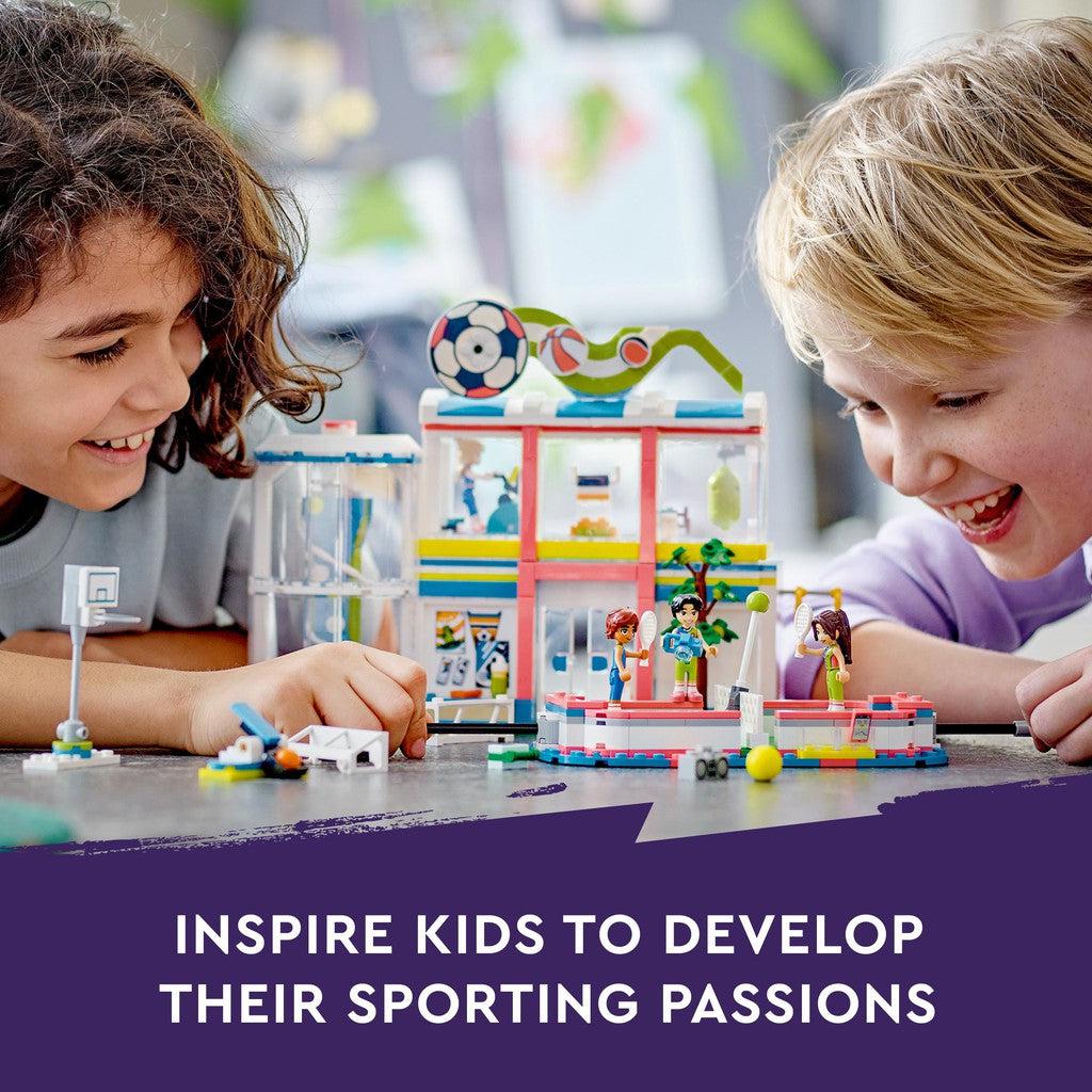 inspire kids to decelop their sporting passions