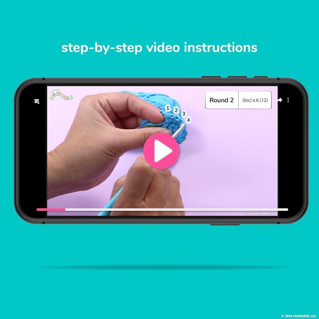 Squishmallows Crochet Kit - Bebe-US Toy-The Red Balloon Toy Store