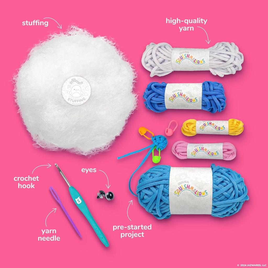 Squishmallows Crochet Kit - Bebe-US Toy-The Red Balloon Toy Store