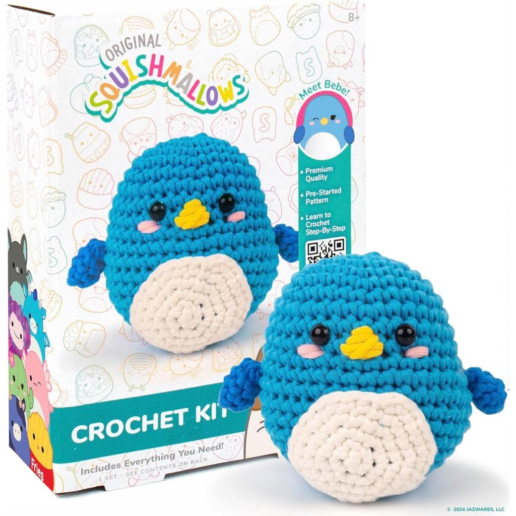 Squishmallows Crochet Kit - Bebe-US Toy-The Red Balloon Toy Store