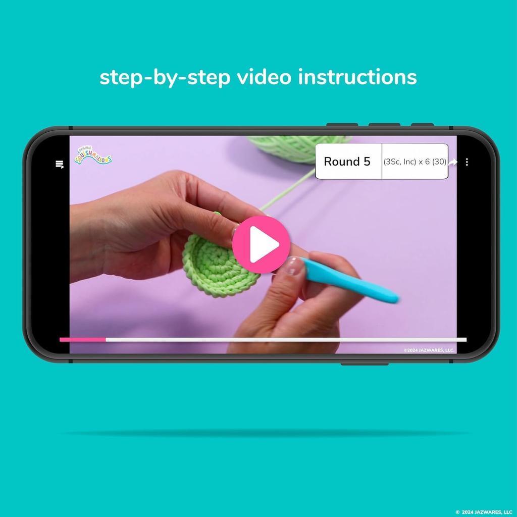 Squishmallows Crochet Kit - Wendy-US Toy-The Red Balloon Toy Store