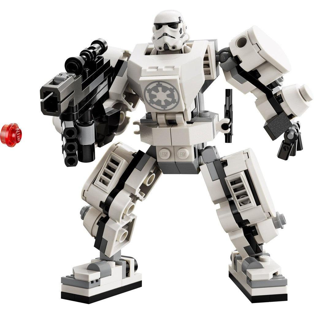 stormtrooper mech carried a large blaster.