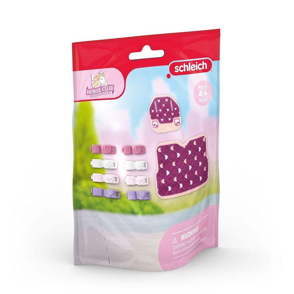 Image of the packaging for the Styling Accessories. On the front is a picture of all the included pieces.